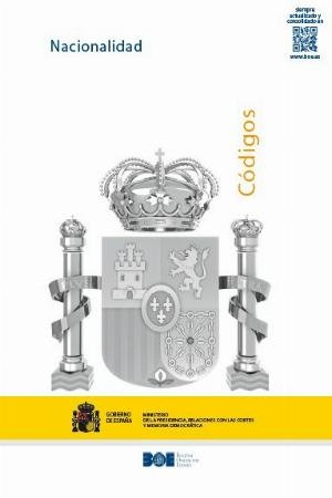 CODIGO DE NACIONALIDAD | portada del libro