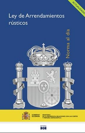 LEY DE ARRENDAMIENTOS RUSTICOS | portada del libro