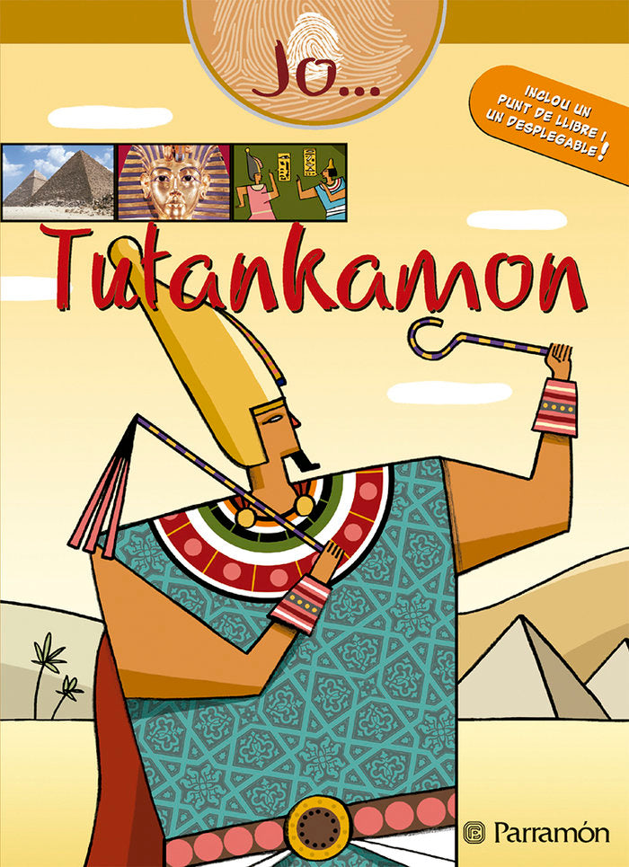 TUTANKAMON, de PARRAMON | portada del libro