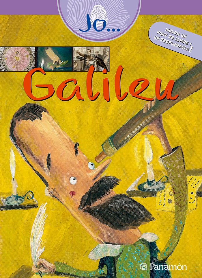 GALILEO GALILEI, de PARRAMON | portada del libro