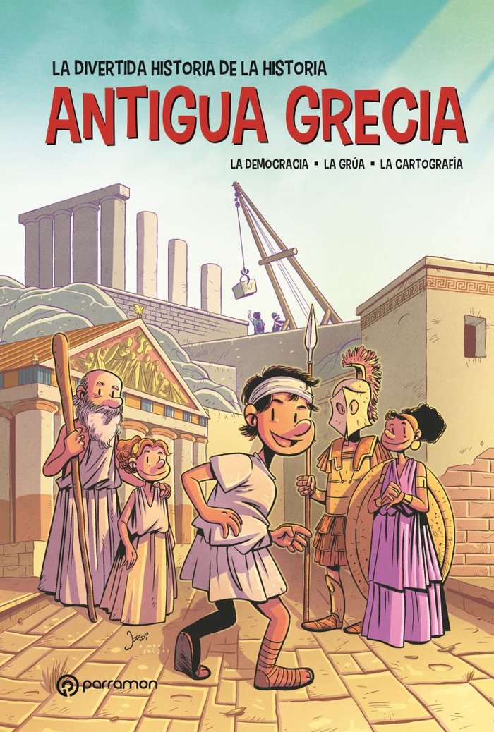 Antigua Grecia, de BAYARRI | portada del libro
