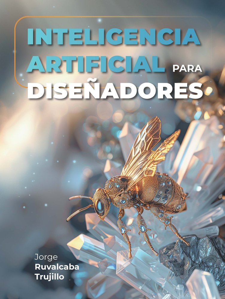 INTELIGENCIA ARTIFICIAL PARA DISEÑADORES, de RUVALCABA TRUJILLO, JORGE | portada del libro