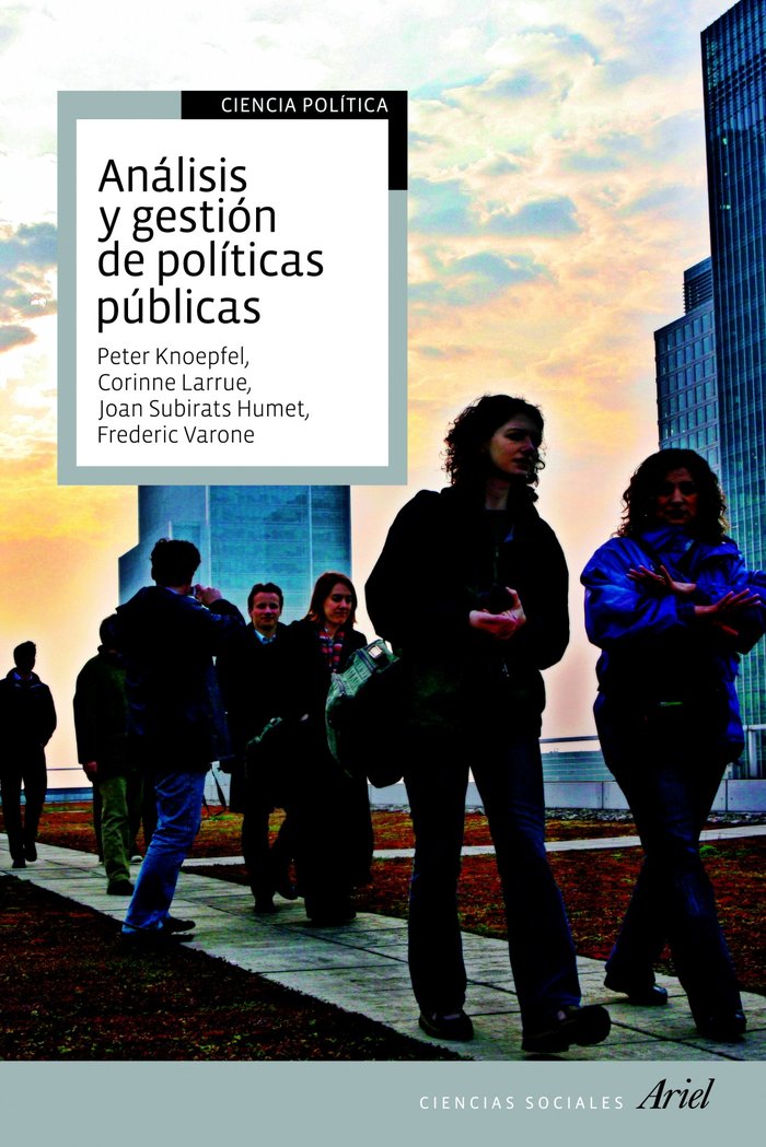 Análisis y gestión de políticas públicas, de Subirats Humet | portada del libro