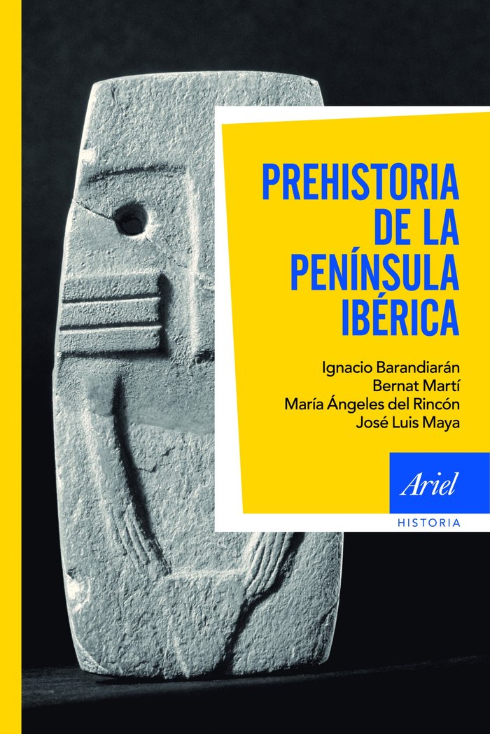 Prehistoria de la península Ibérica, de Barandiarán | portada del libro