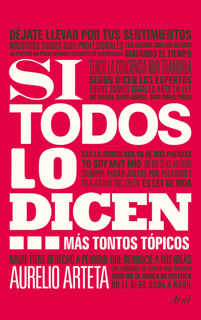 Si todos lo dicen..., de Arteta, Aurelio | portada del libro