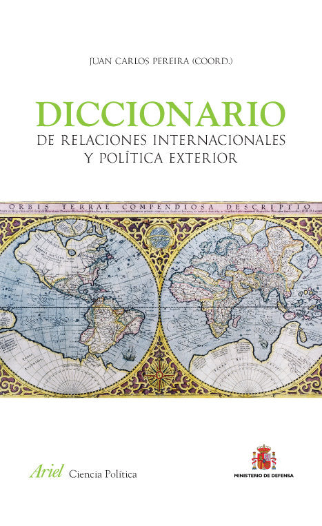 Diccionario de Relaciones Internacionales y Política Exterior, de Pereira | portada del libro