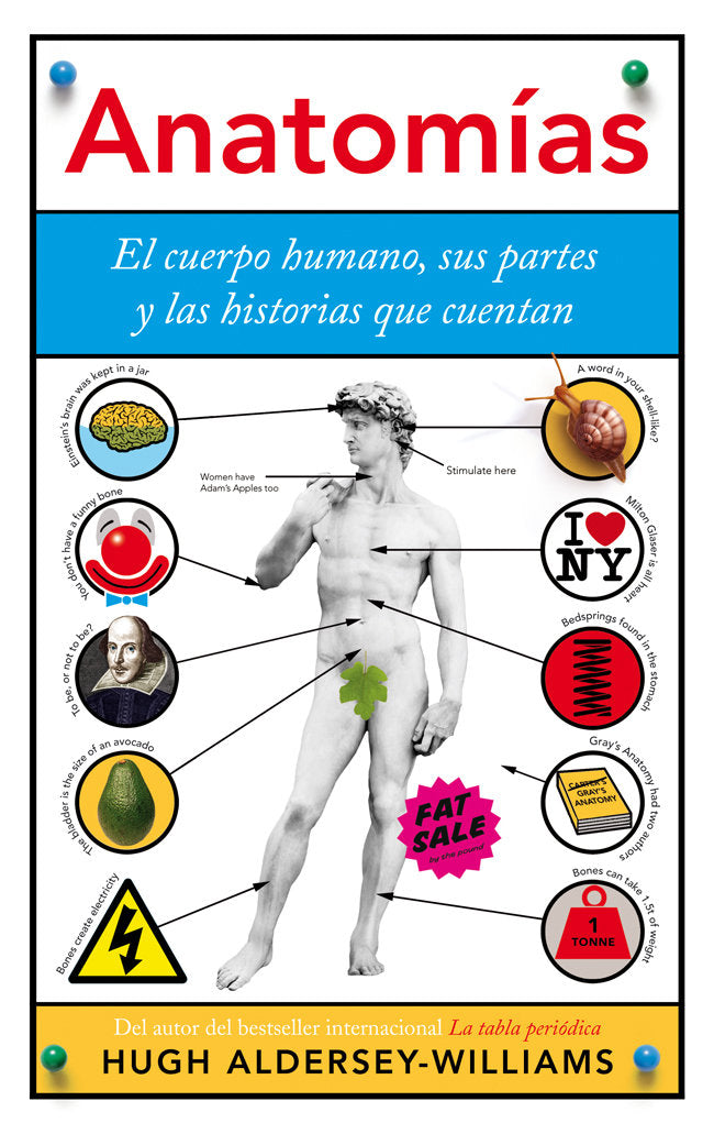 Anatomías, de Aldersey-Williams | portada del libro