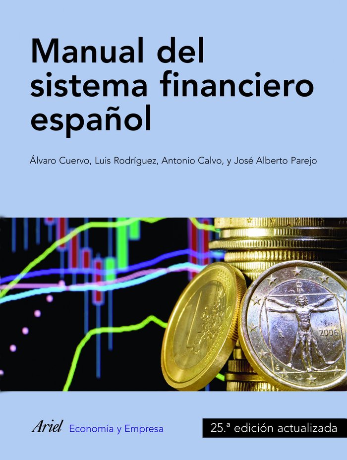 Manual del sistema financiero español, de Parejo Gamir | portada del libro