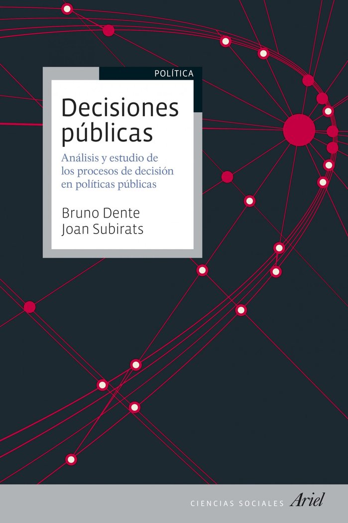 Decisiones públicas, de Dente | portada del libro