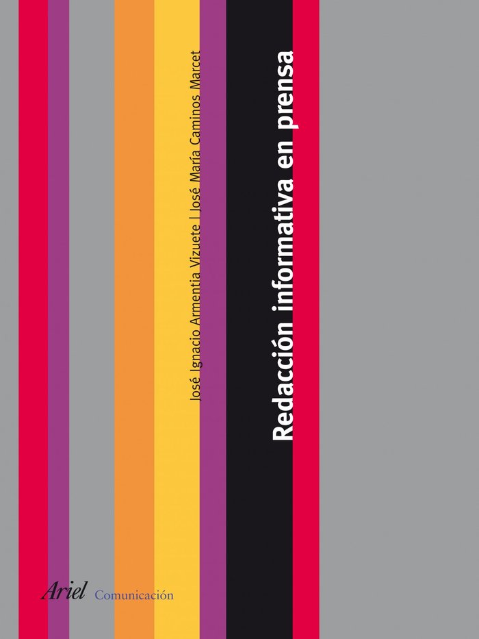 Redacción informativa en Prensa, de Armentia Vizuete | portada del libro