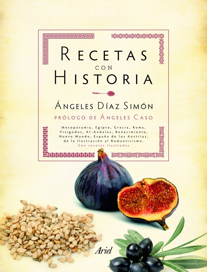 Recetas con historia, de Díaz Simón | portada del libro