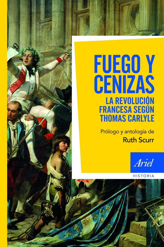 Fuego y cenizas, de Carlyle | portada del libro