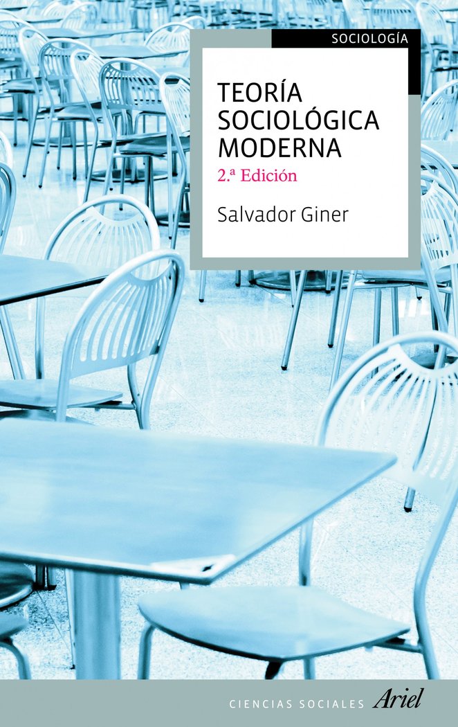 Teoría sociológica moderna, de Giner | portada del libro