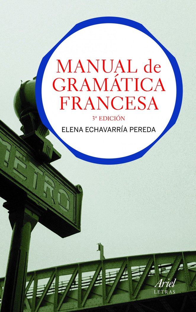 Manual de gramática francesa, de Echeverría Pereda, Elena | portada del libro