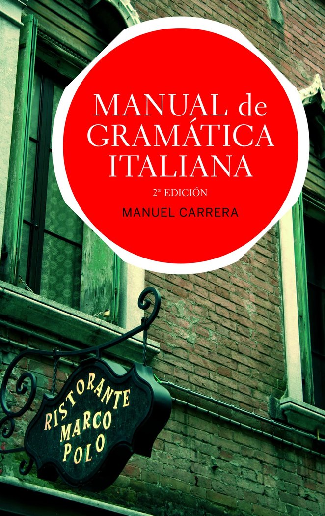 Manual de gramática italiana, de Carrera | portada del libro