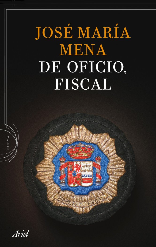 De oficio, fiscal, de Mena | portada del libro