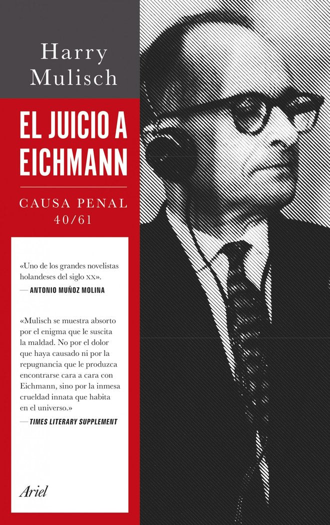 El juicio a Eichmann, de Mulisch | portada del libro