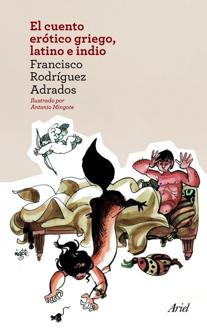 El cuento erótico griego, latino e indio, de Rodríguez Adrados | portada del libro