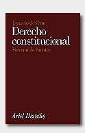 Derecho constitucional, de IGNACIO DE OTTO PARDO | portada del libro