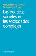 Las políticas sociales en las sociedades complejas, de Castón Boyer | portada del libro