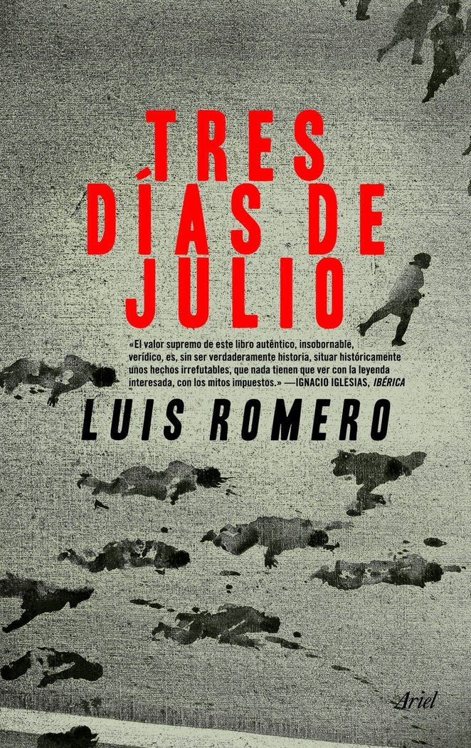 Tres días de julio, de Romero | portada del libro
