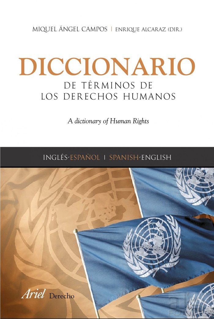 Diccionario de términos de Derechos Humanos, de Alcaraz, Enrique | portada del libro