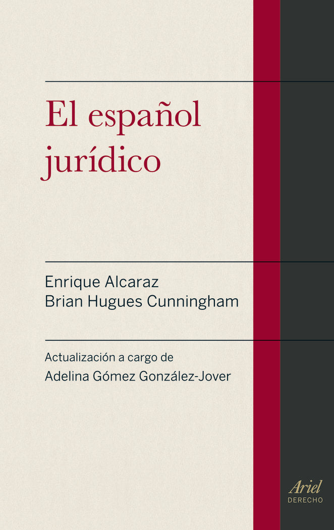 El español jurídico, de Alcaraz, Enrique | portada del libro