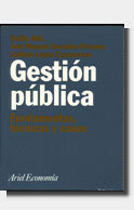 Gestión pública, de Albi | portada del libro