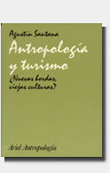 Antropología y turismo, de Santana | portada del libro