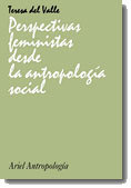Perspectivas feministas desde la antropología social, de Valle | portada del libro