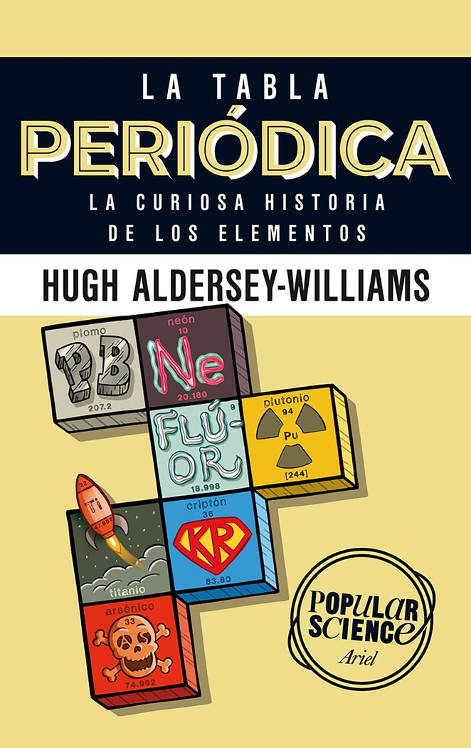 La tabla periódica, de Hugh Aldersey-Williams | portada del libro