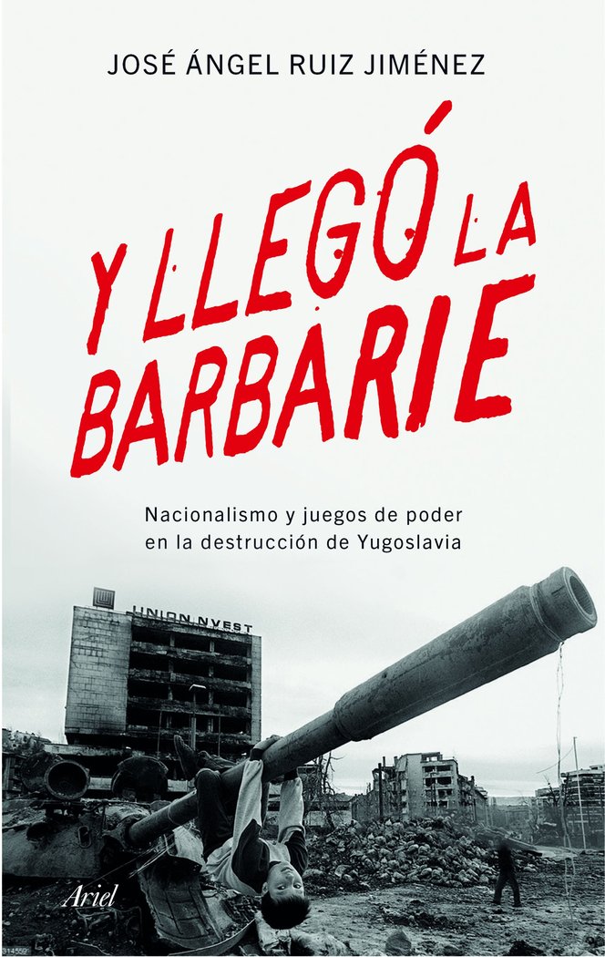Y llegó la barbarie, de Ruiz Jiménez | portada del libro