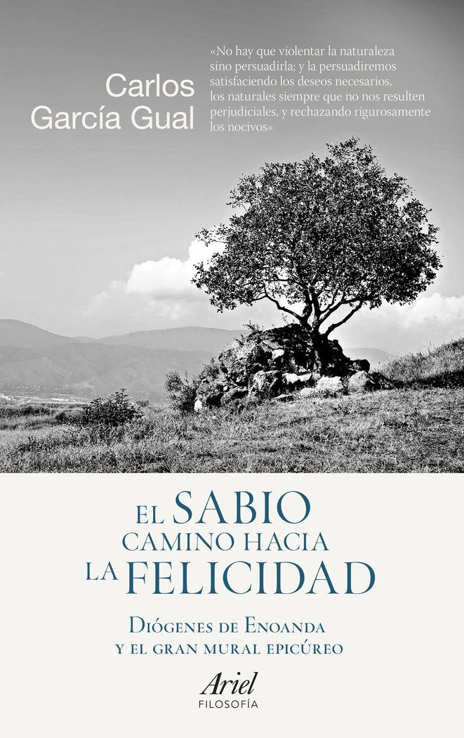 El sabio camino hacia la felicidad, de García Gual | portada del libro