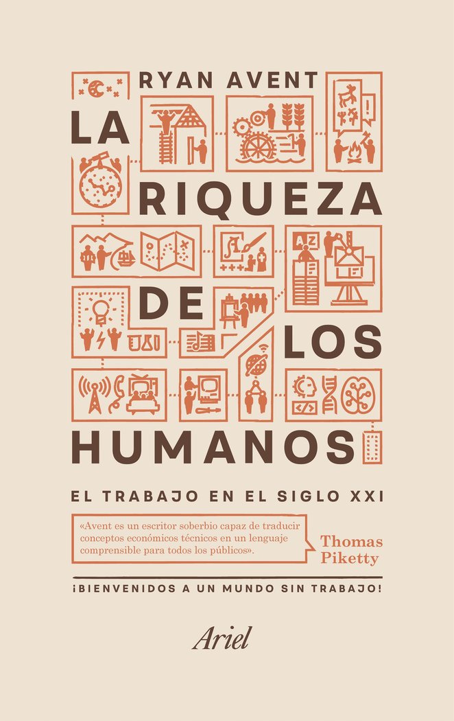 La riqueza de los humanos, de Avent, Ryan | portada del libro