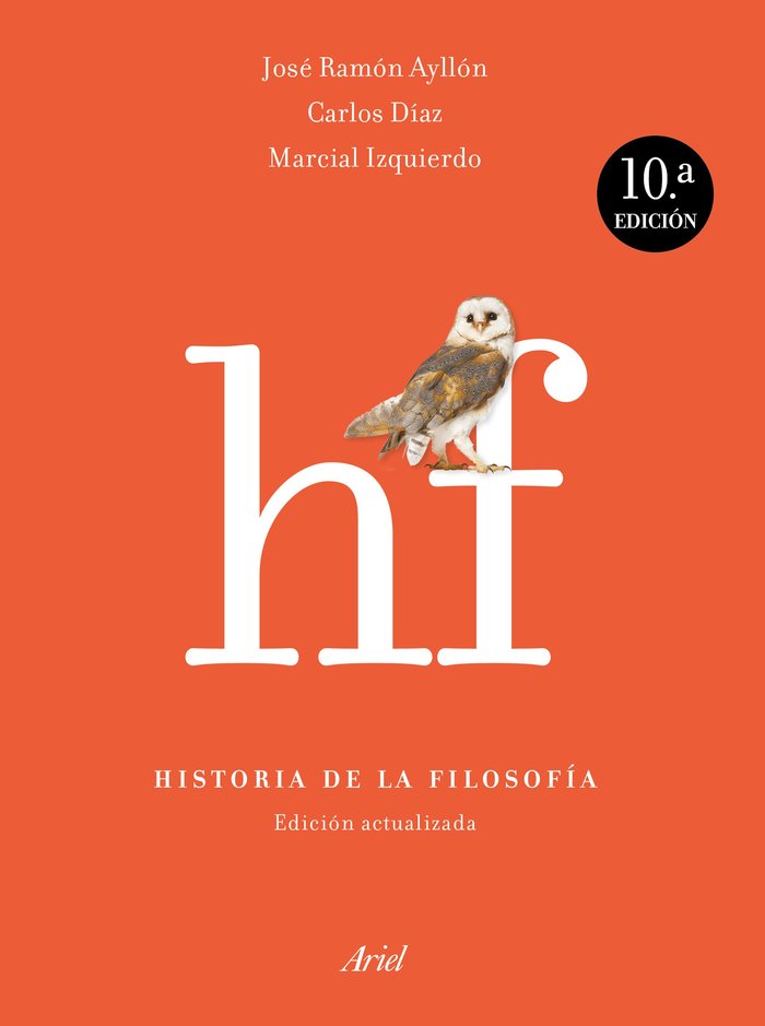 Historia de la filosofía, de Ayllón, José Ramón | portada del libro
