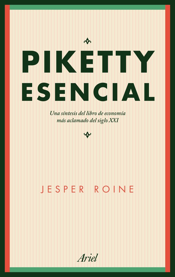 Piketty esencial, de Roine, Jesper | portada del libro