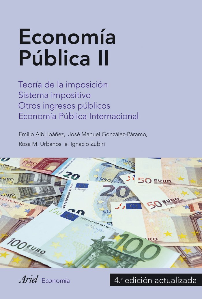Economía Pública II, de Albi, Emilio | portada del libro
