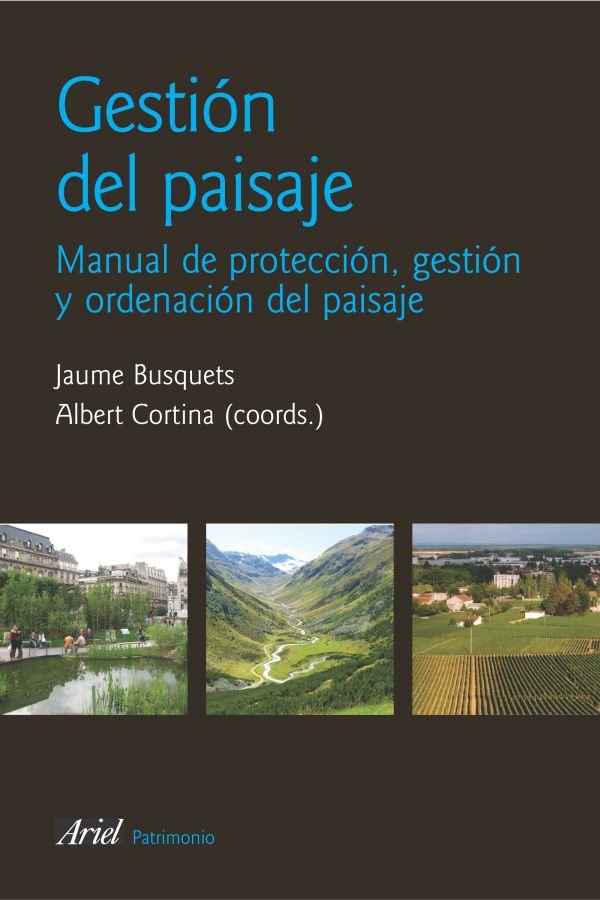 Gestión del paisaje, de Busquets i Fábregas | portada del libro