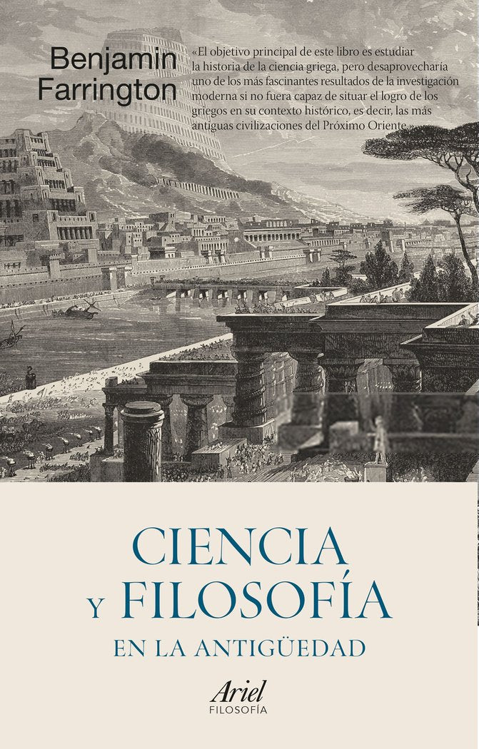 Ciencia y filosofía en la Antigüedad, de Farrington | portada del libro