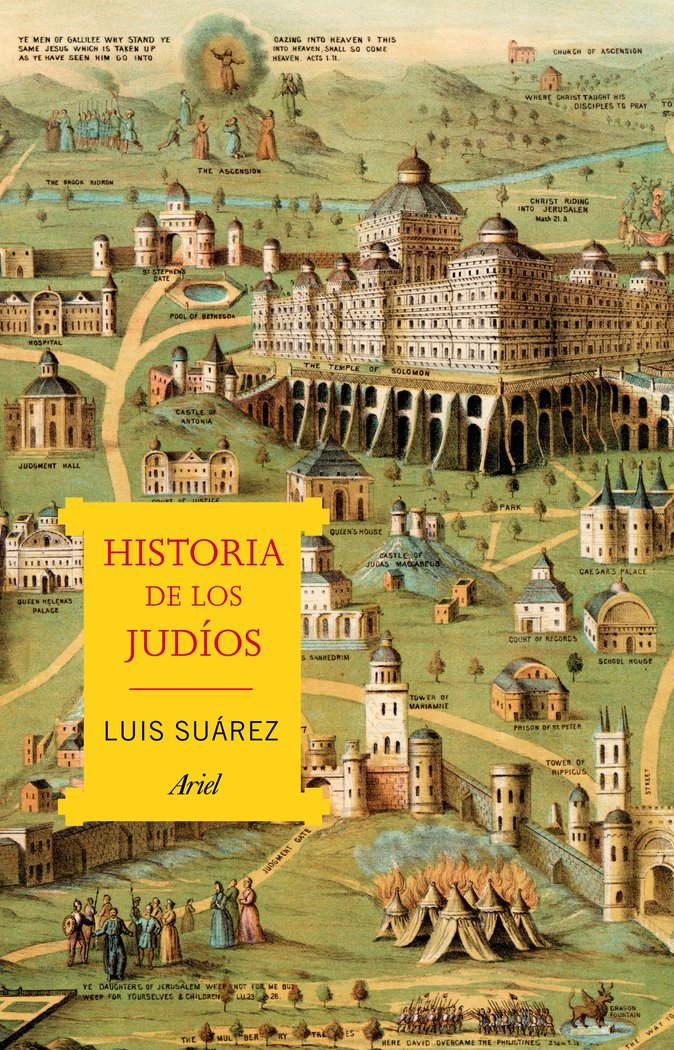 Historia de los judíos, de Suárez Fernández | portada del libro