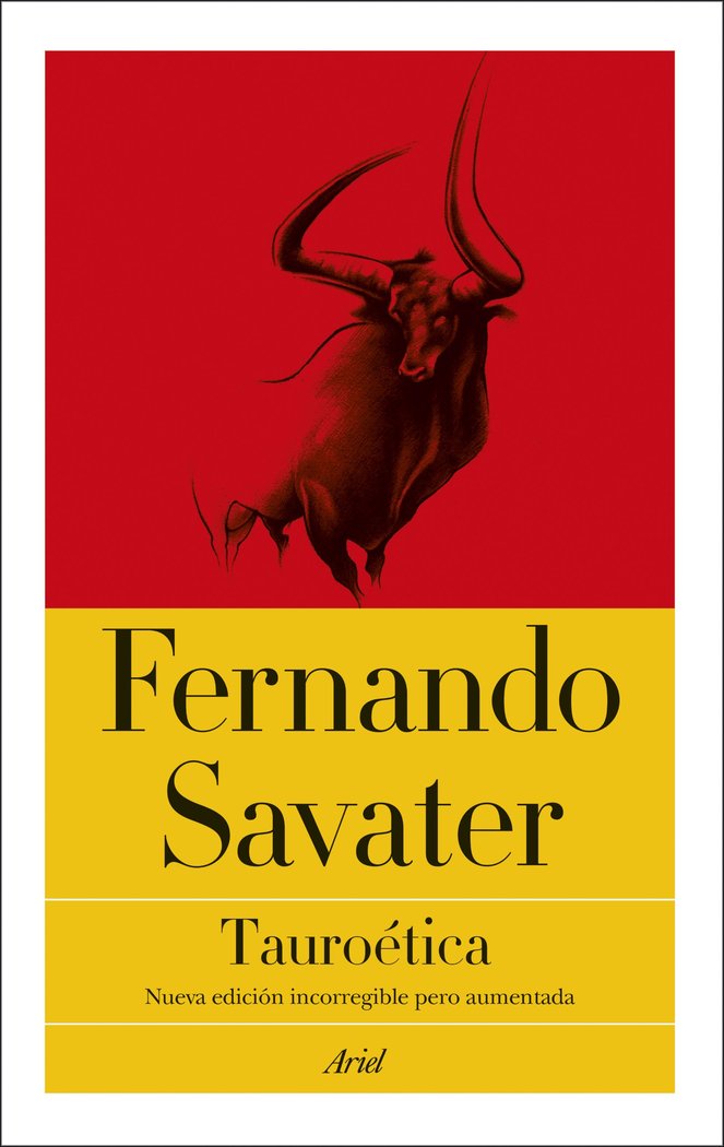 Tauroética, de Savater, Fernando | portada del libro
