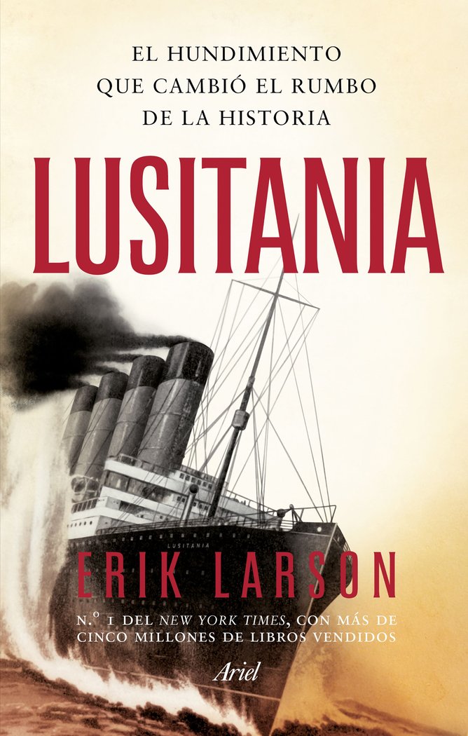 Lusitania, de Larson, Erik | portada del libro