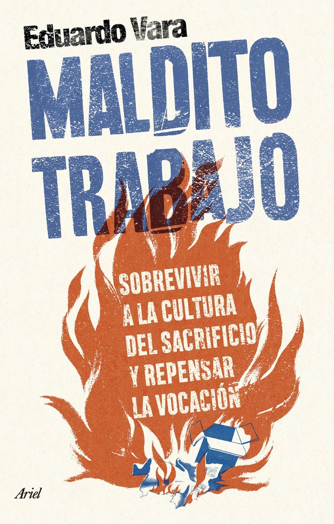 MALDITO TRABAJO, de EDUARDO VARA | portada del libro