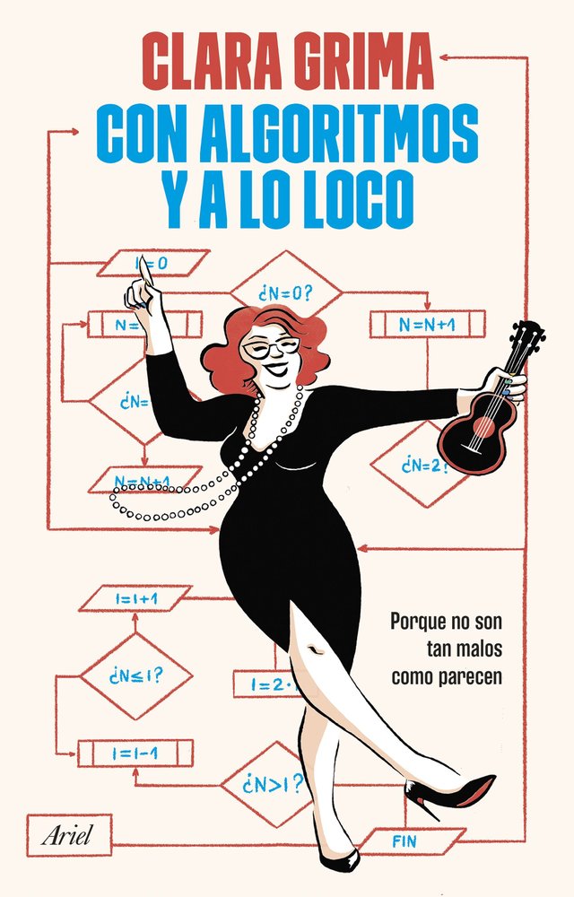 Con algoritmos y a lo loco, de CLARA GRIMA RUIZ | portada del libro