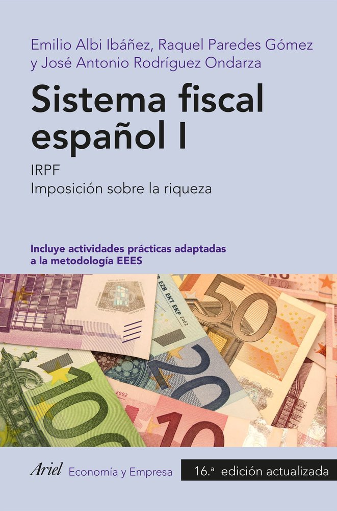 SISTEMA FISCAL ESPAÑOL I 2025 | portada del libro