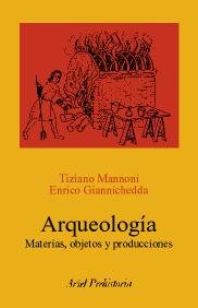 Arqueología, de Giannichedda | portada del libro