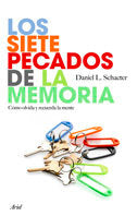 Los siete pecados de la memoria, de Schacter | portada del libro