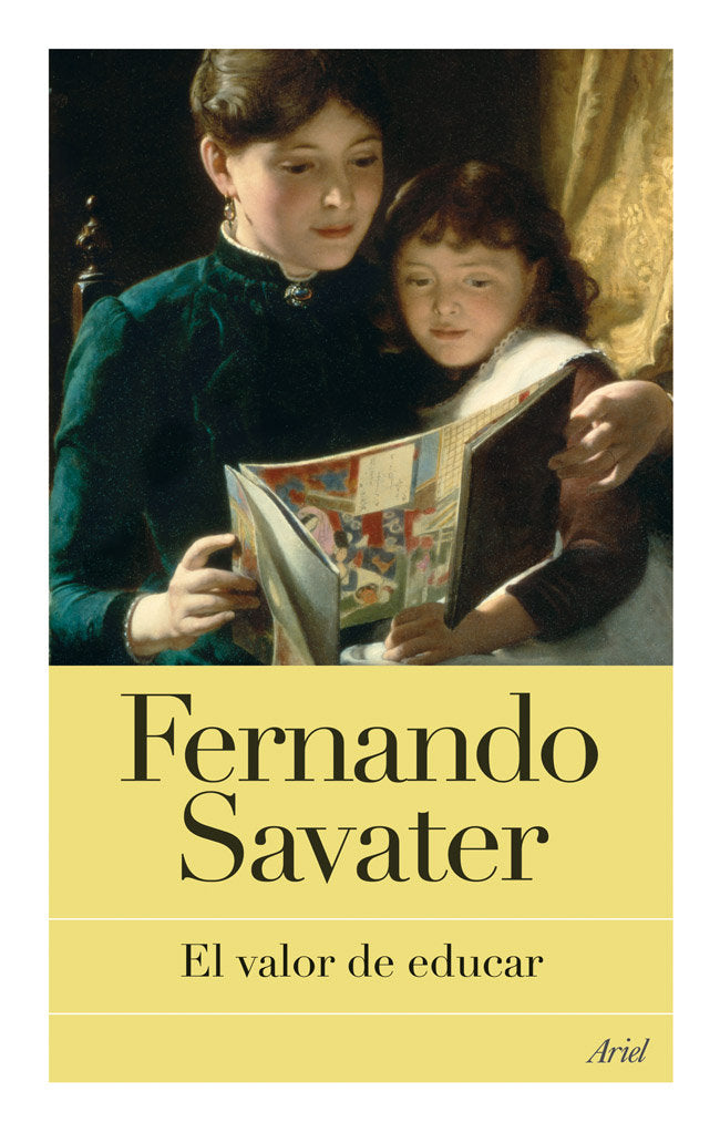 El valor de educar, de Savater, Fernando | portada del libro