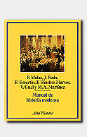 Manual de historia moderna, de Bada Elías | portada del libro