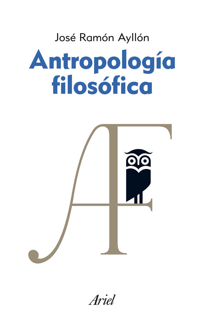 Antropología filosófica, de Ayllón | portada del libro